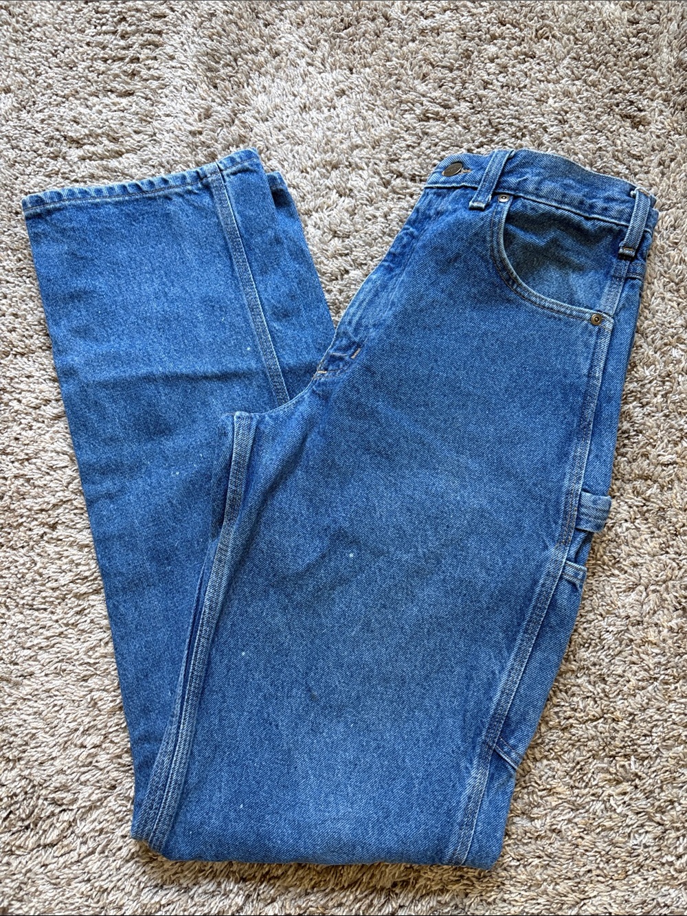 Carhartt Men's Relaxed Fit Jeans in Blue Denim 32X36 excellent condition
